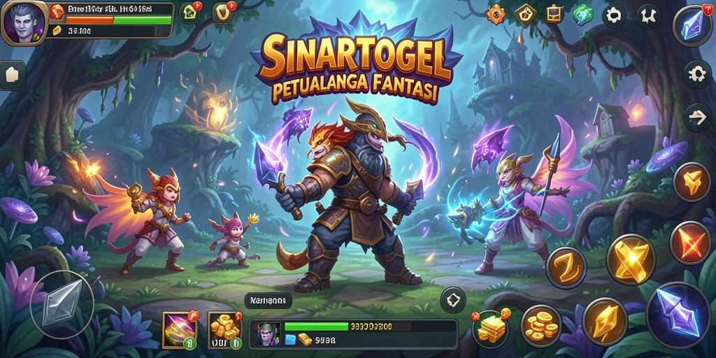 Tampilan antarmuka RPG SINARTOGEL yang menakjubkan dan fungsional.